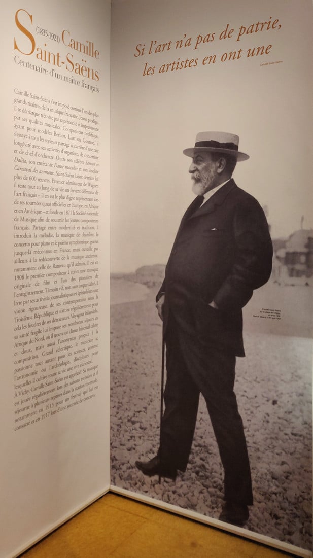[Expo] Camille Saint-Saëns au Musée de l’Opéra de Vichy