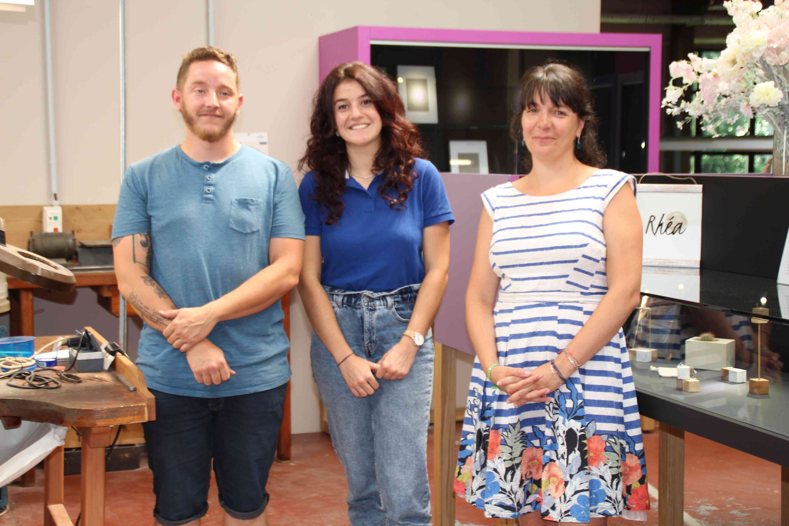 les 3 artisans de l'atelier du bijou