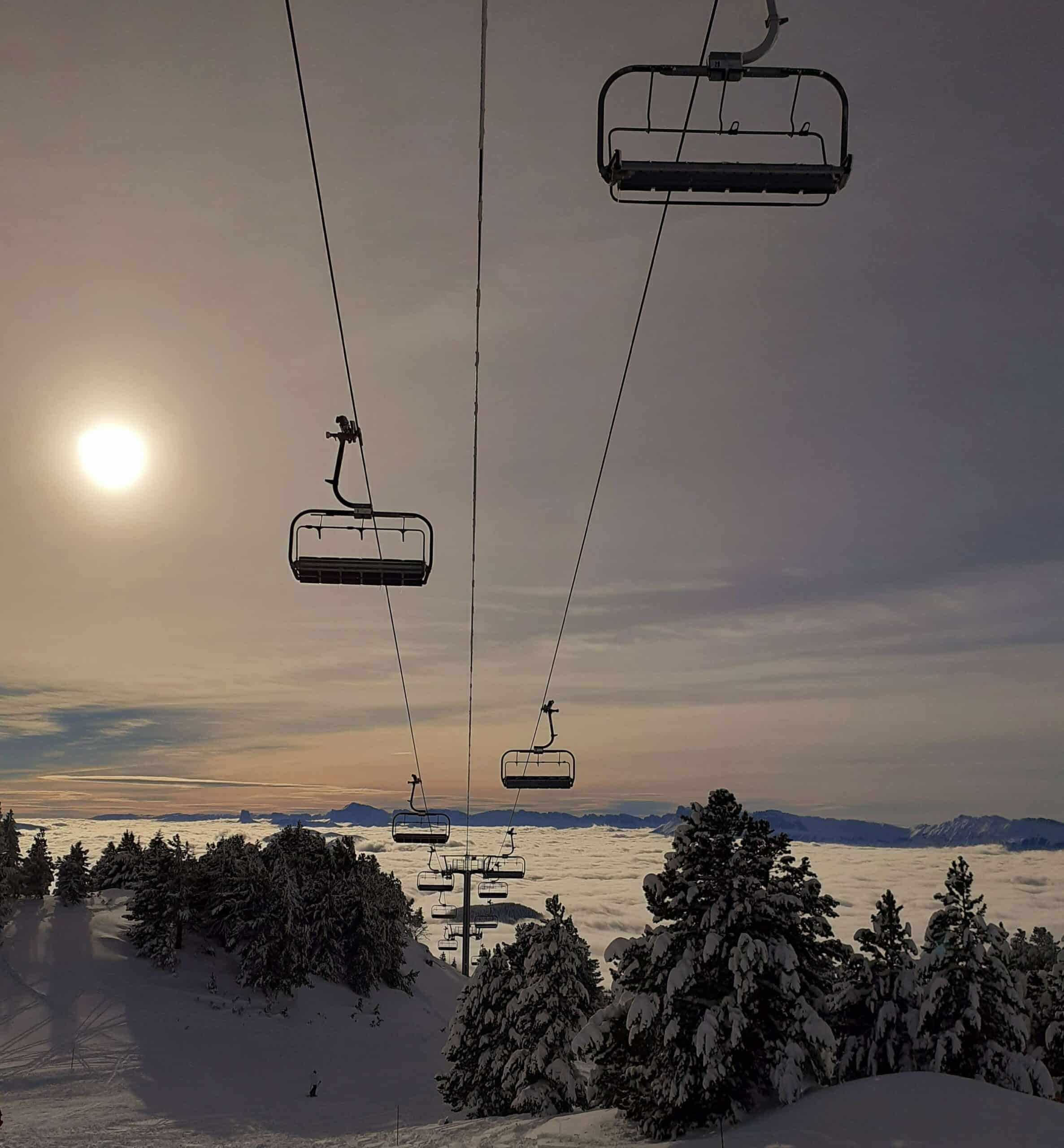 Chamrousse : fin de journée