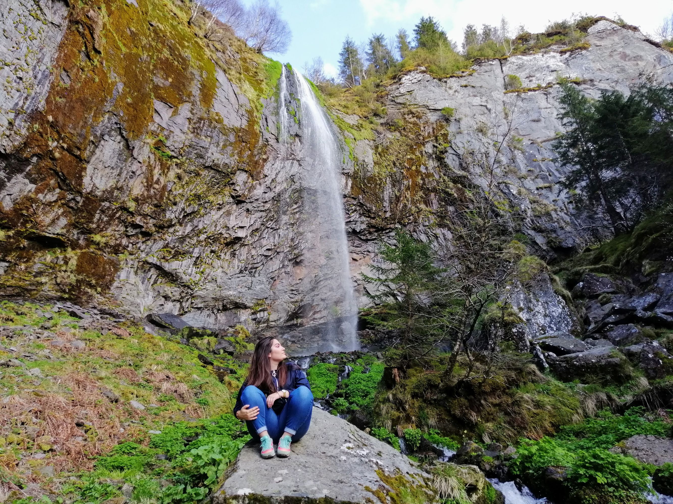La grande cascade au Mont Dore
