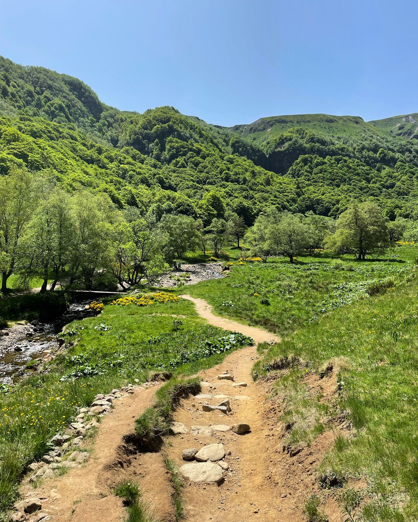 Sentier Cascade de la Biche