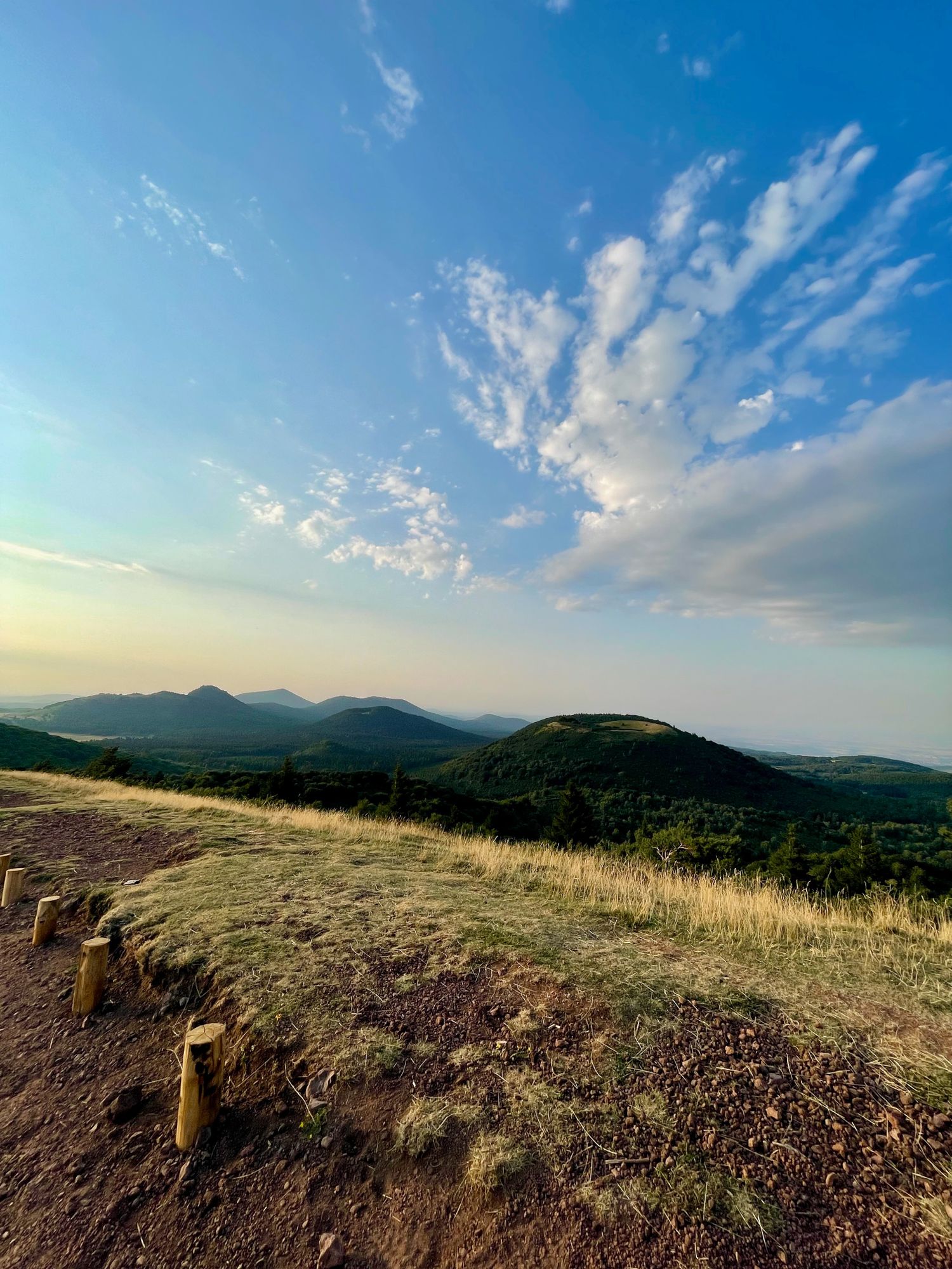chaîne des volcans auvergne