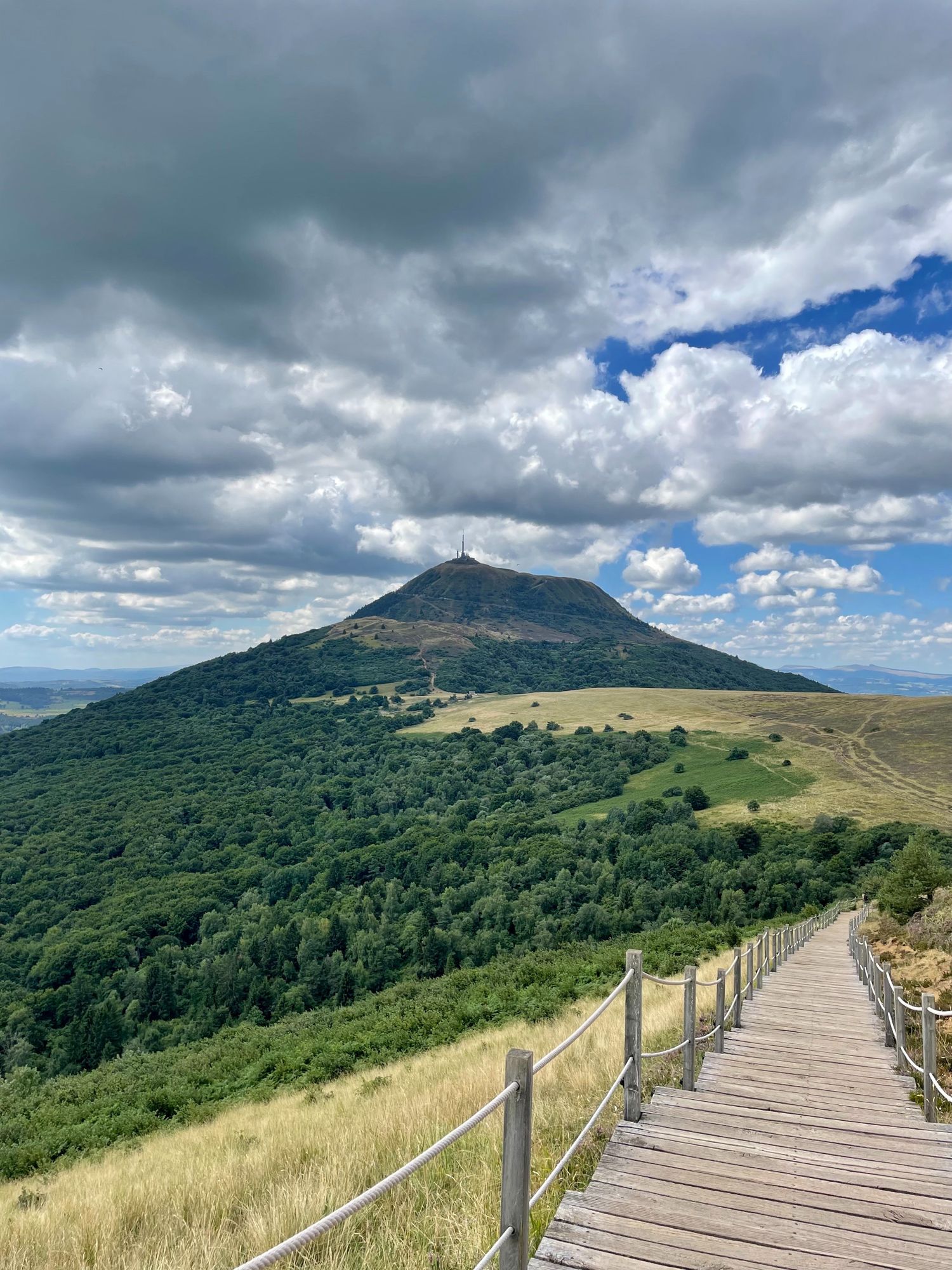 Vue du sommet du Puy Pariou