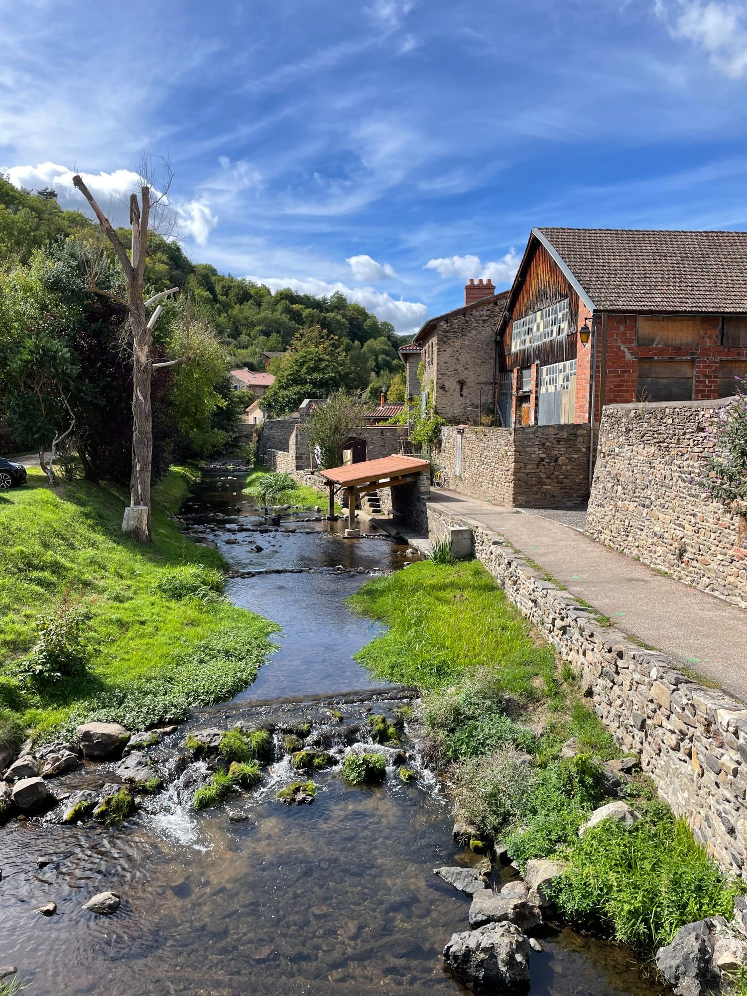 Rivière de la Voireuse à Blesle