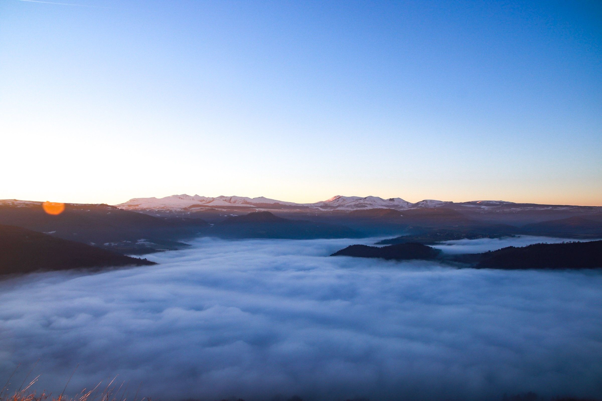 Mer de nuages Massif du Sancy