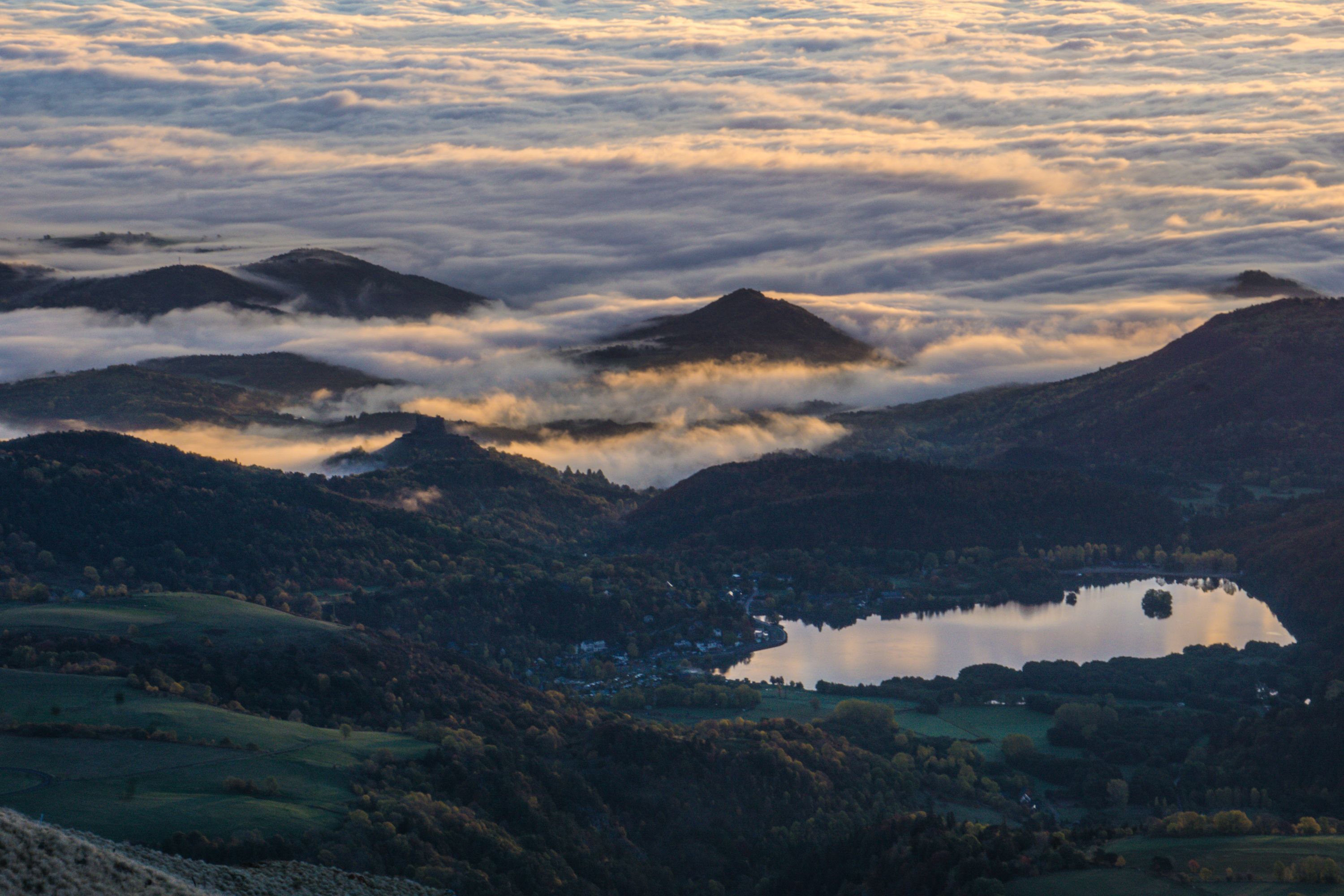 Mer de nuages massif du Sancy
