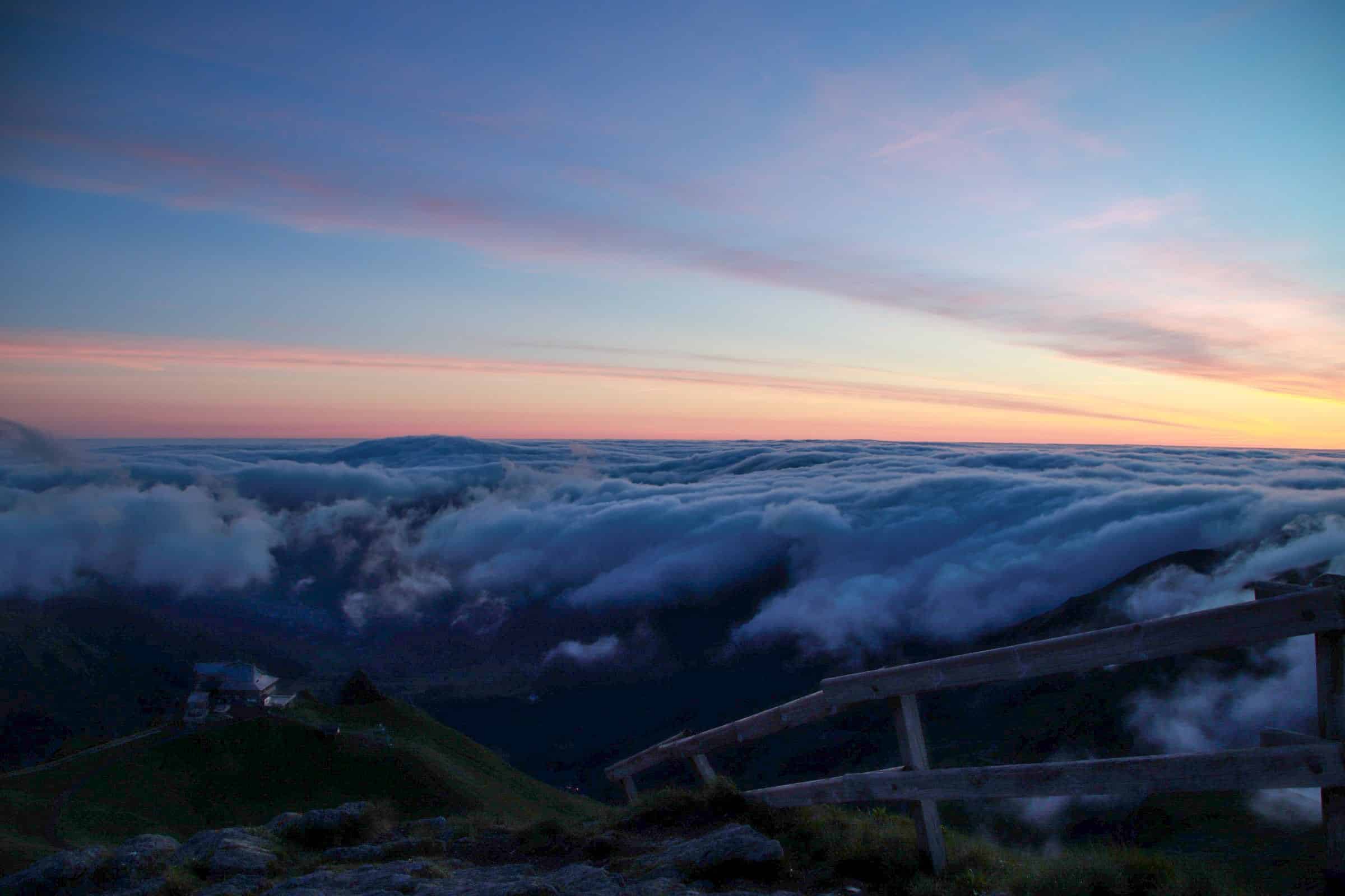 Mer de nuages Massif du Sancy
