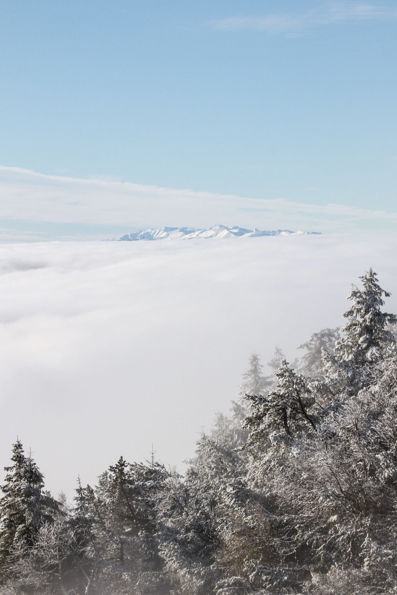 Mer de nuages Puy de Dôme