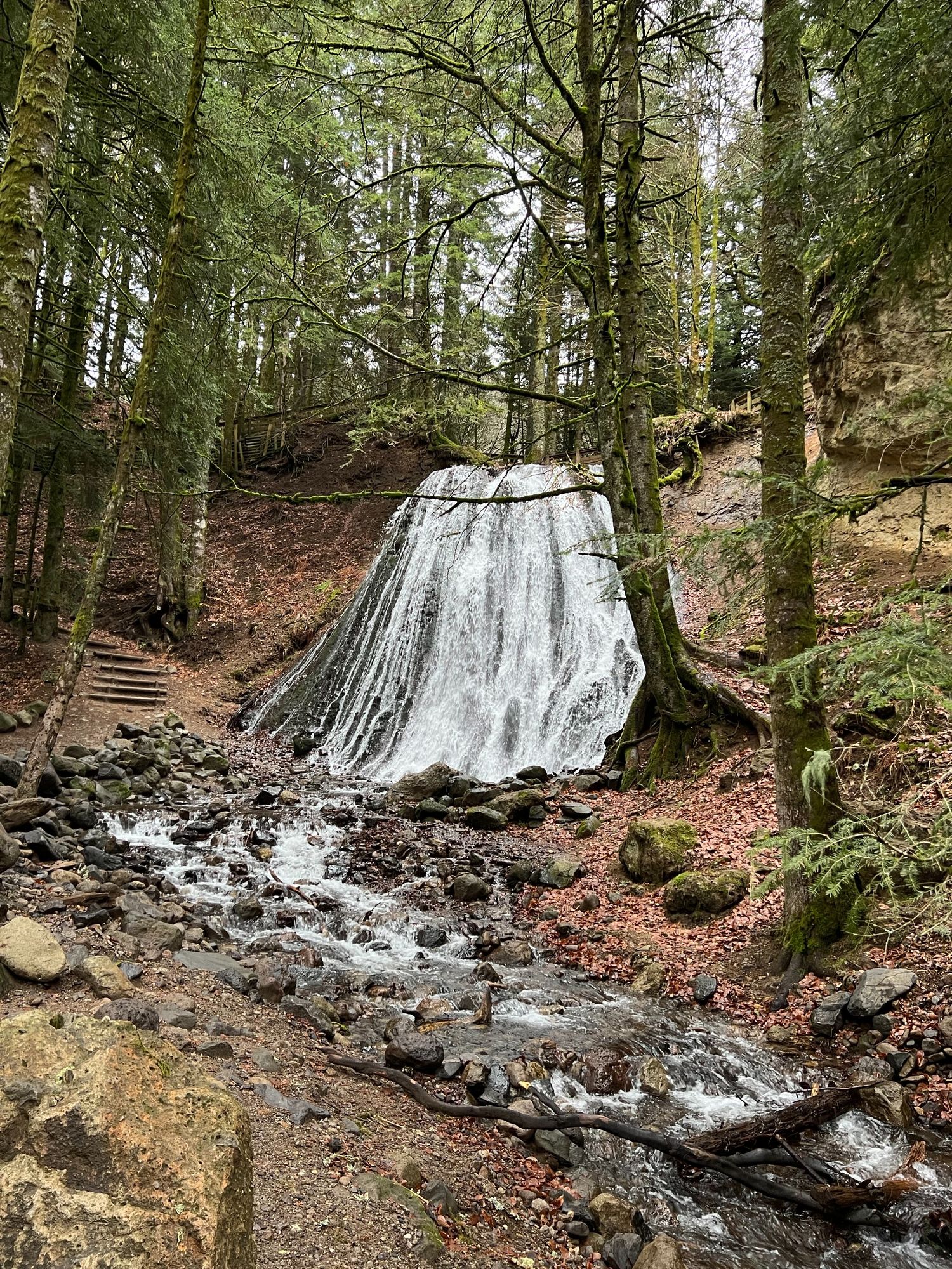 Le voile de la mariée au Mont Dore