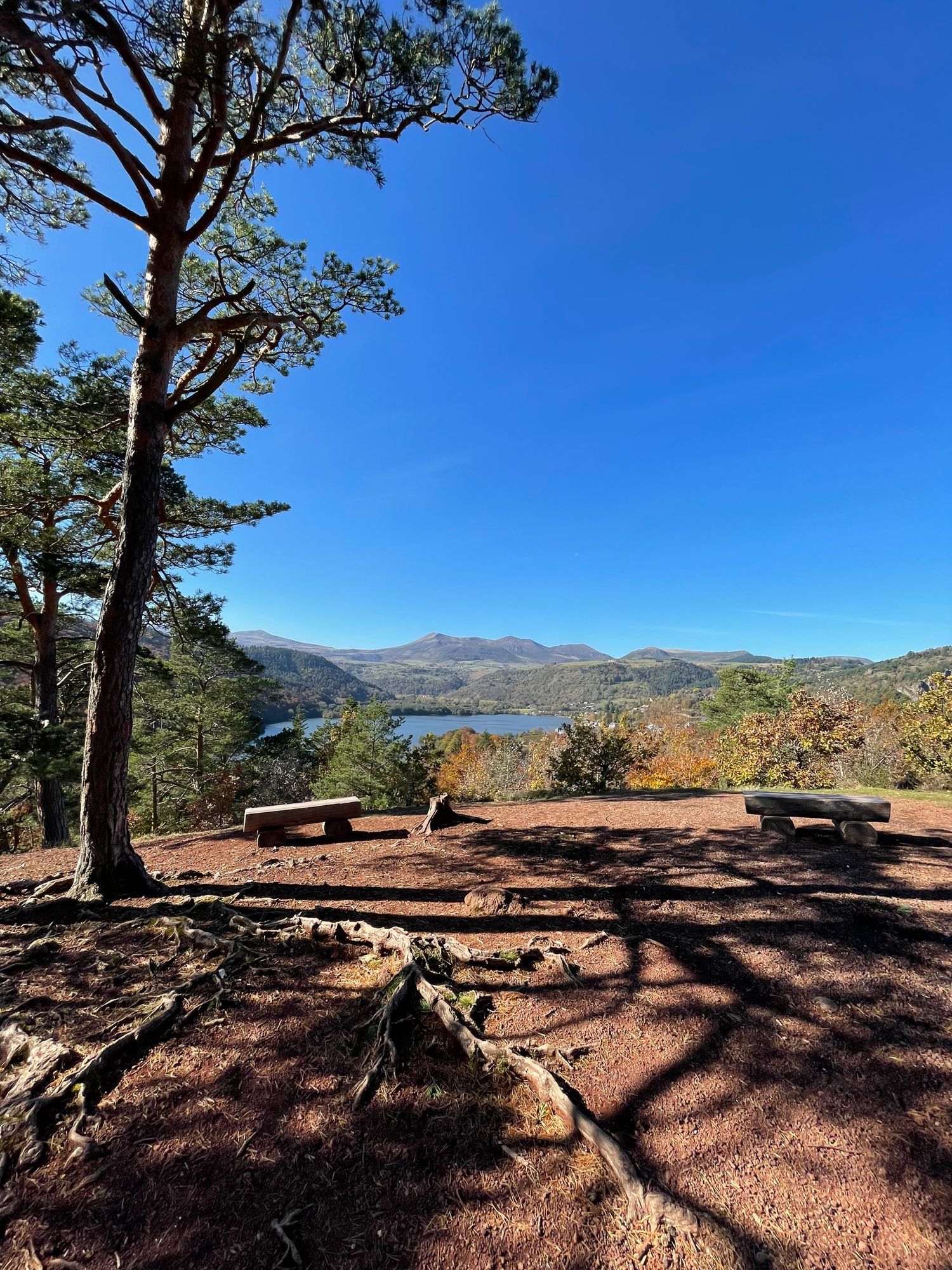 Vue depuis le sommet du Puy du Tartaret