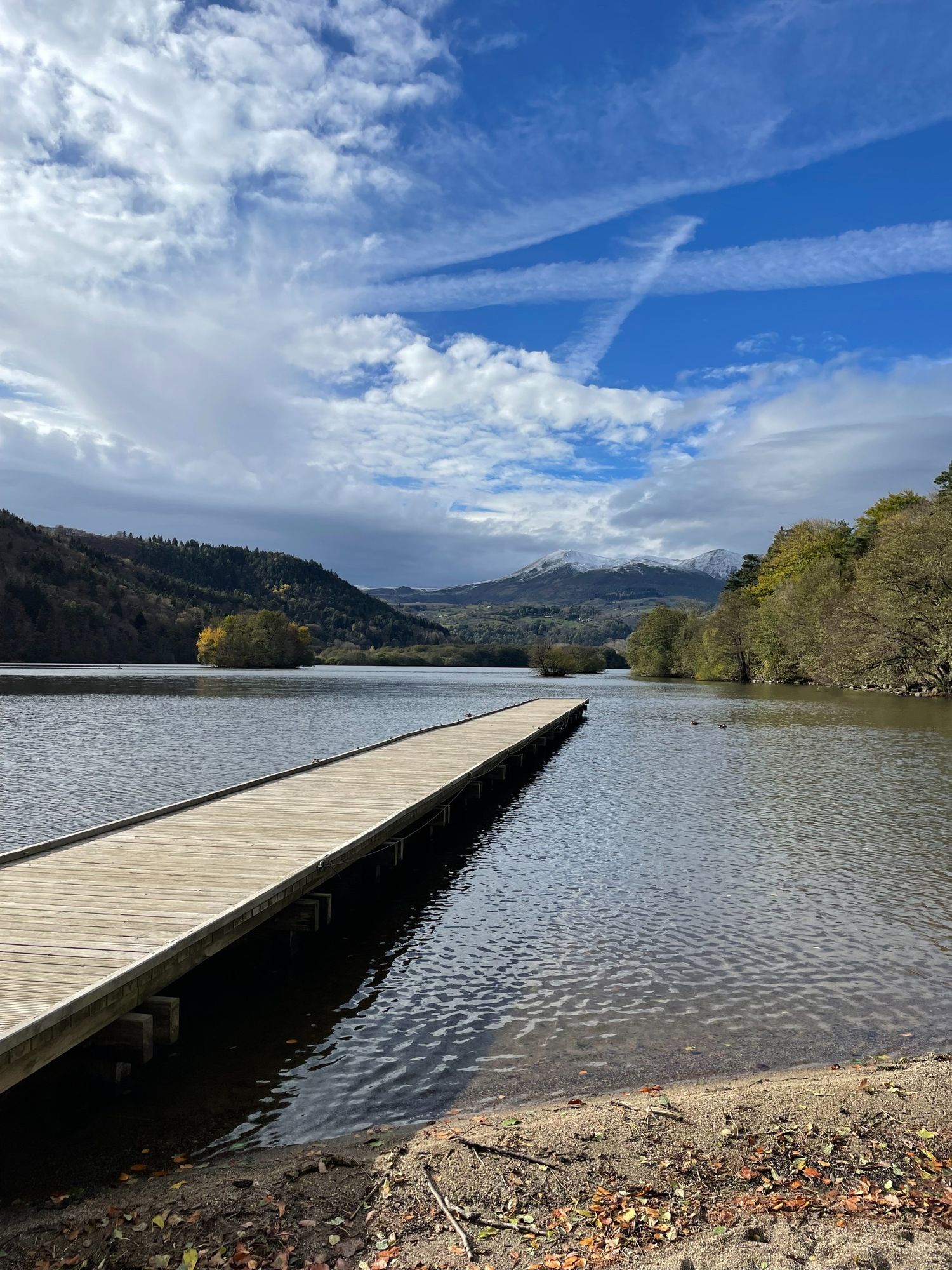 Ponton du Lac Chambon