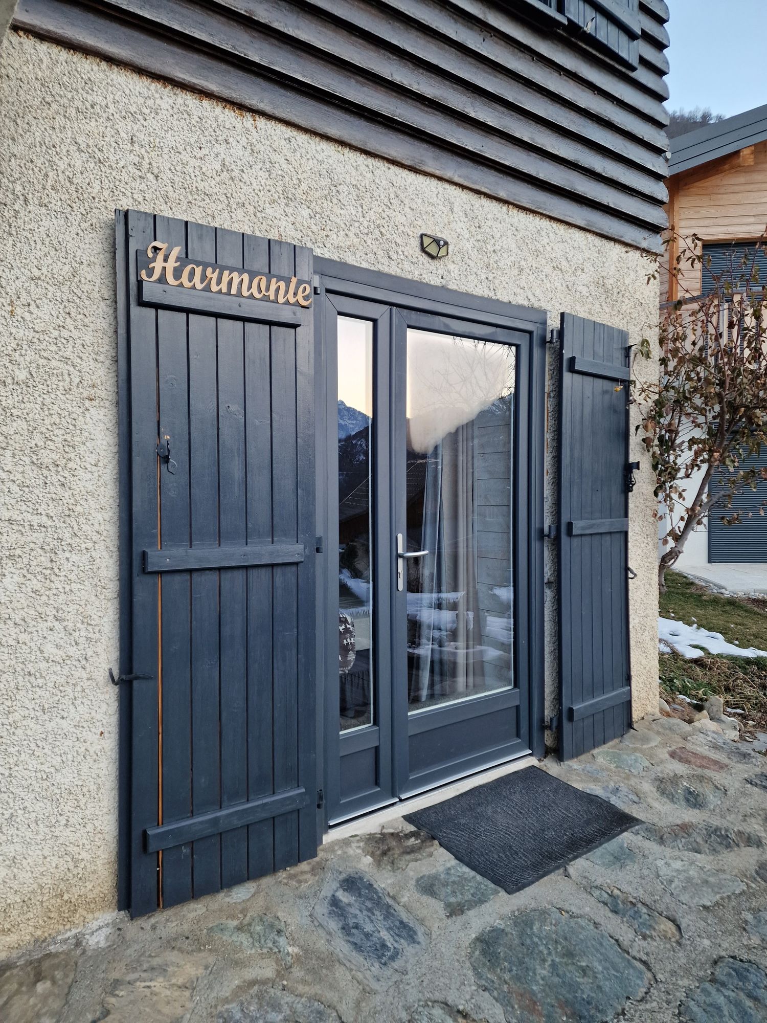 Accès privatif de la chambre d'hôtes