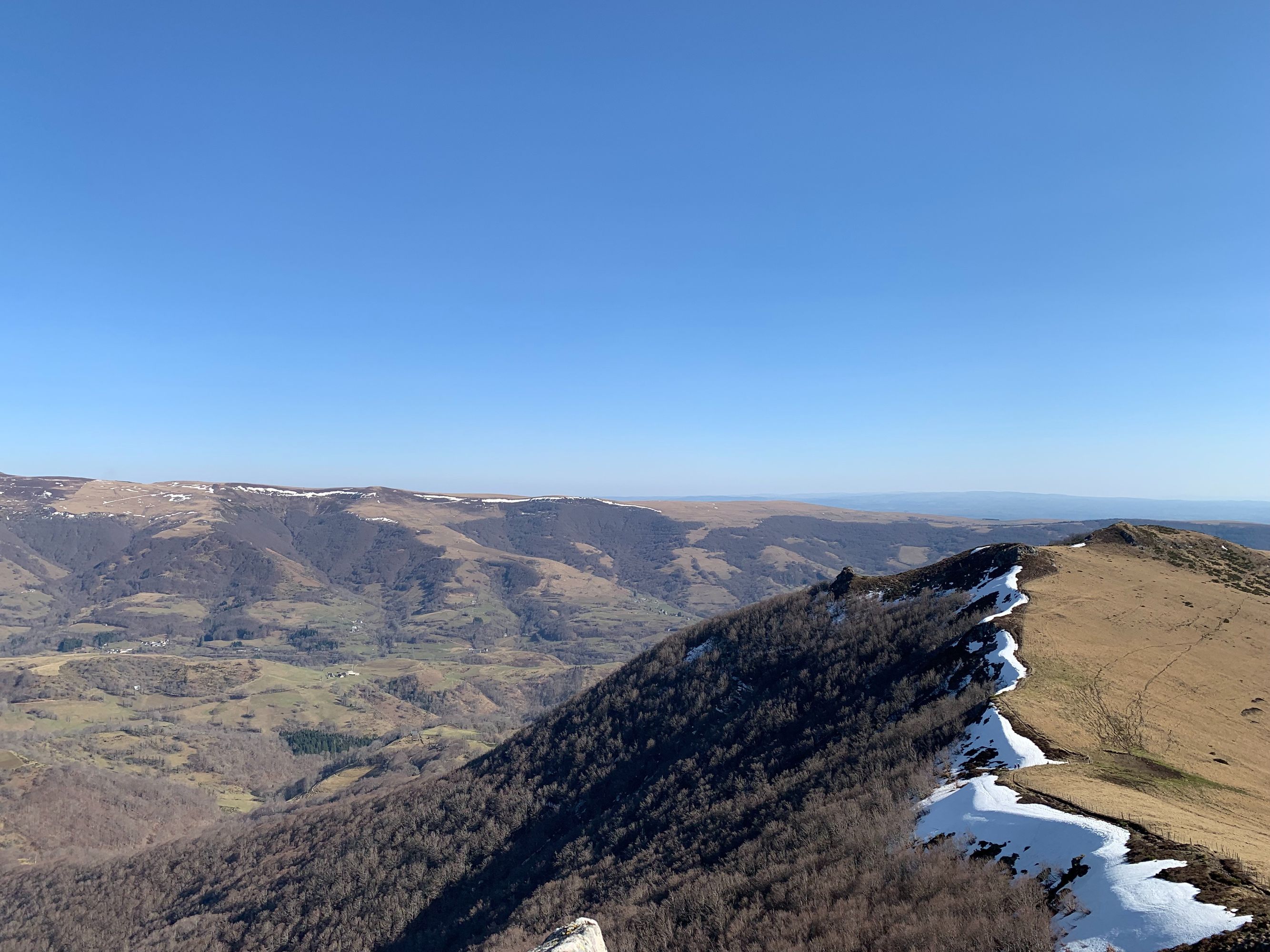 Vue depuis le col de l'Élancèze
