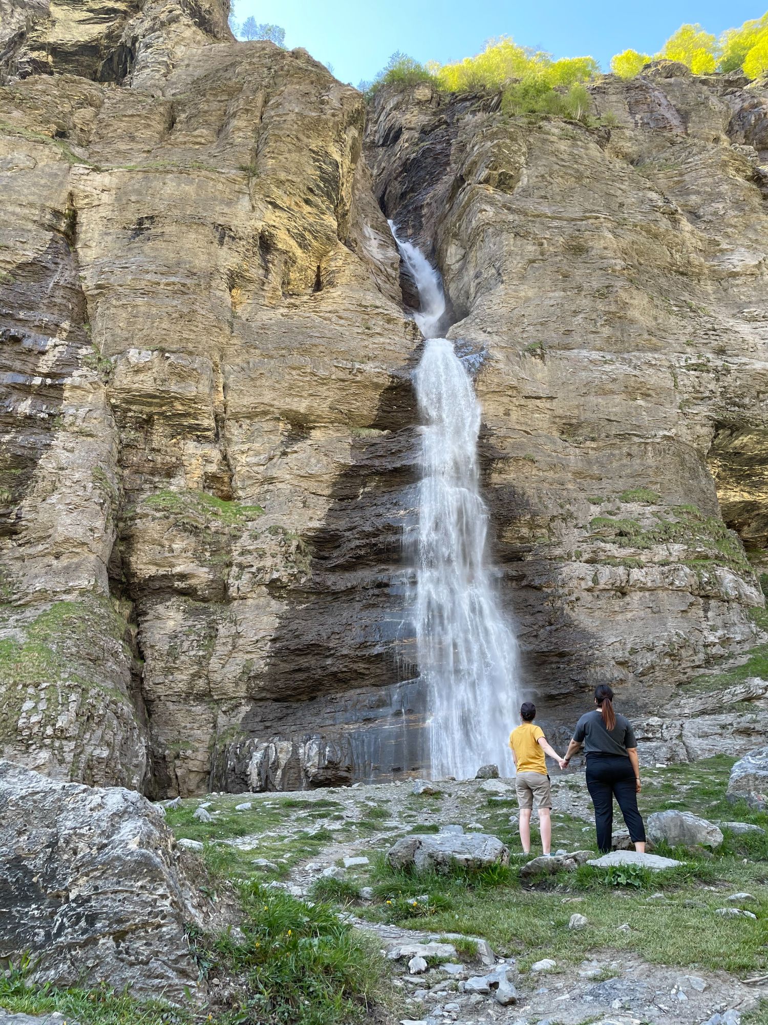 Cascade dans le Cirque de Sixt Fer à Cheval