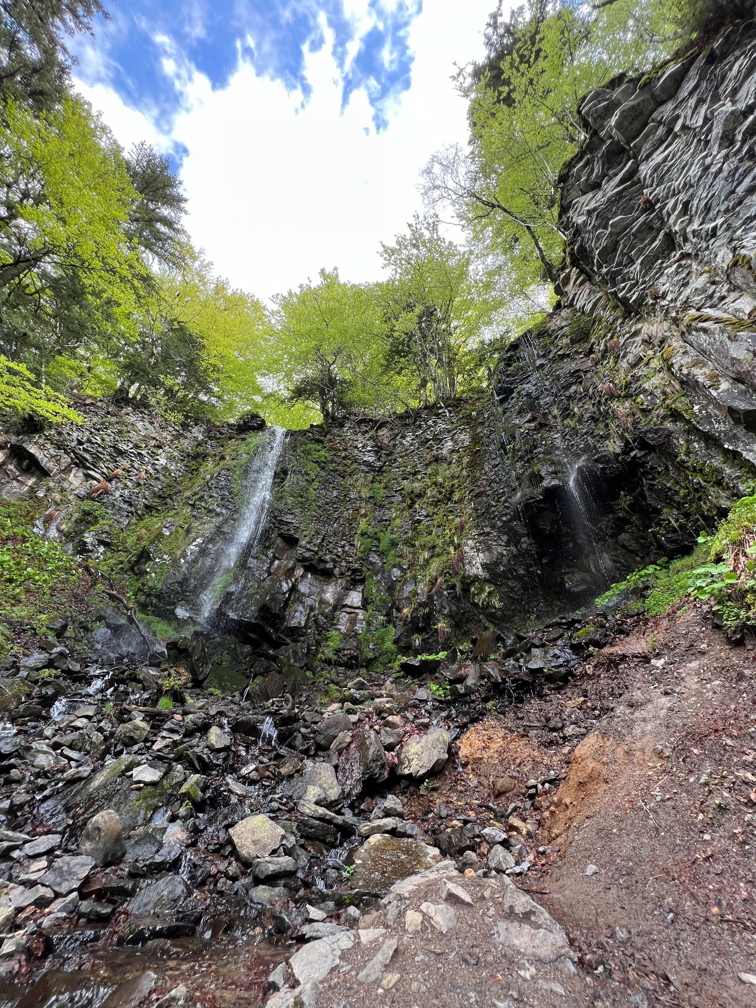 Cascade du Saut du Loup dans le Puy-De-Dôme