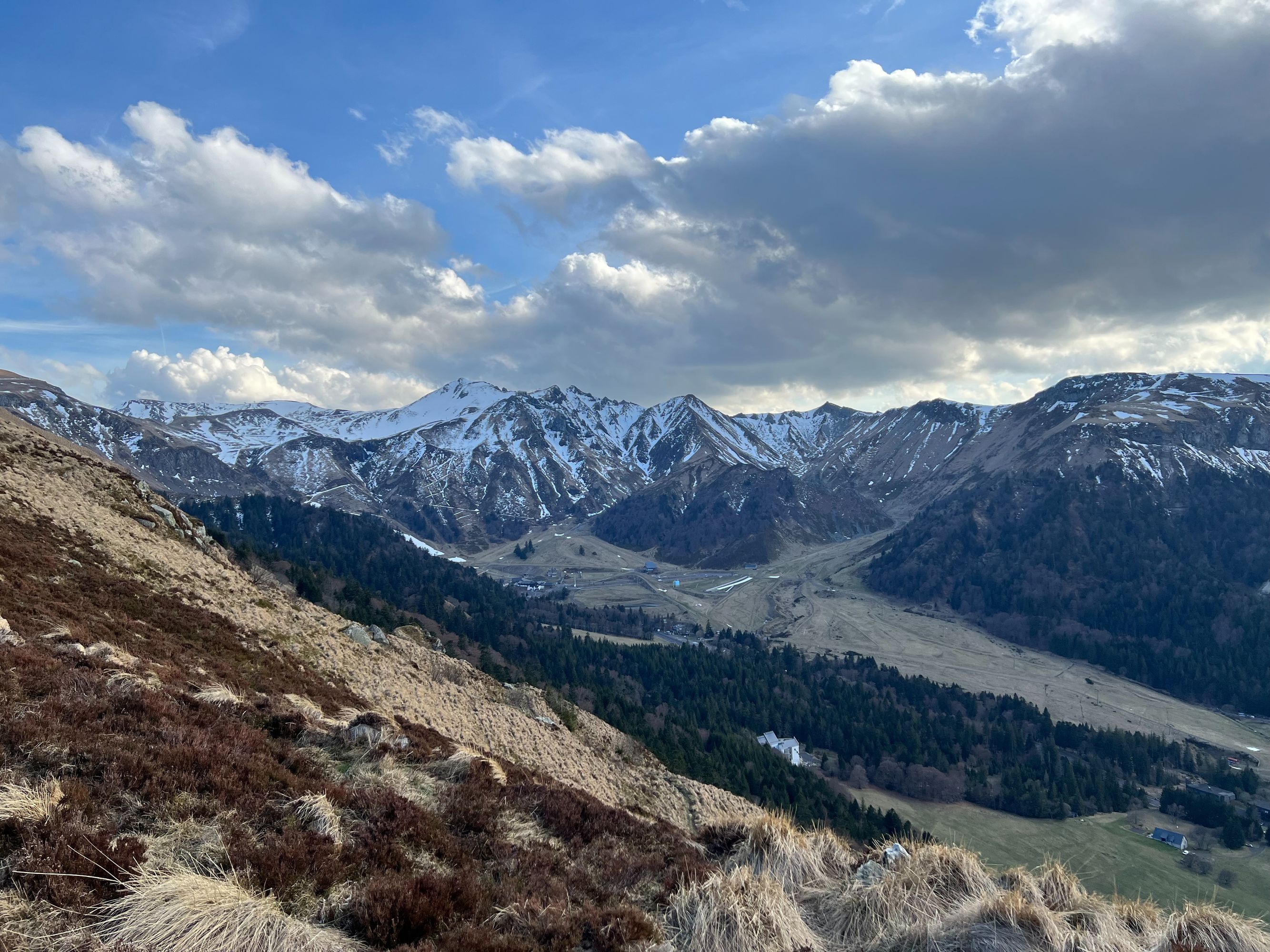 Le Sancy depuis le plateau de la Durbise