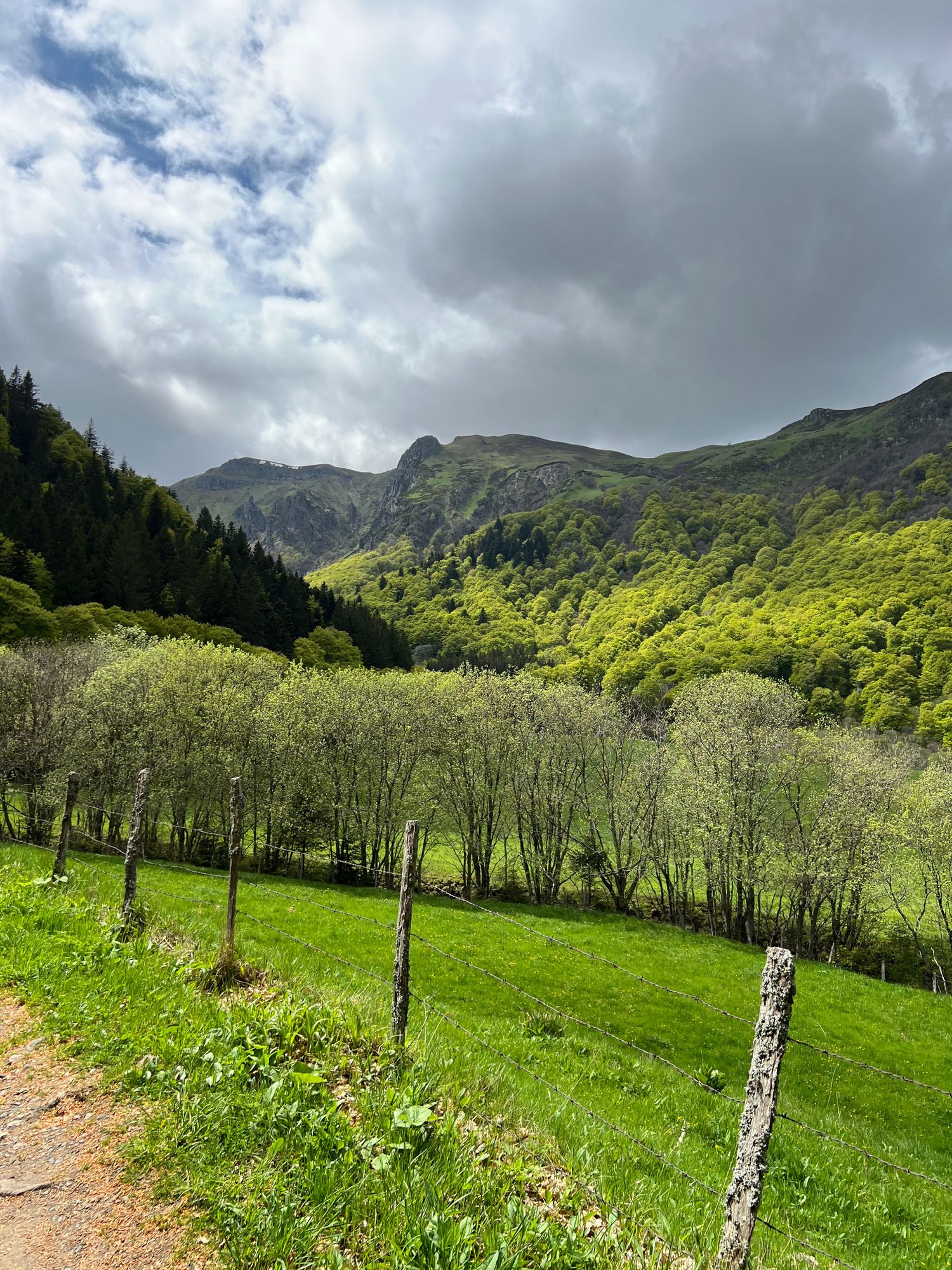 Entrée de la Vallée de Chaudefour