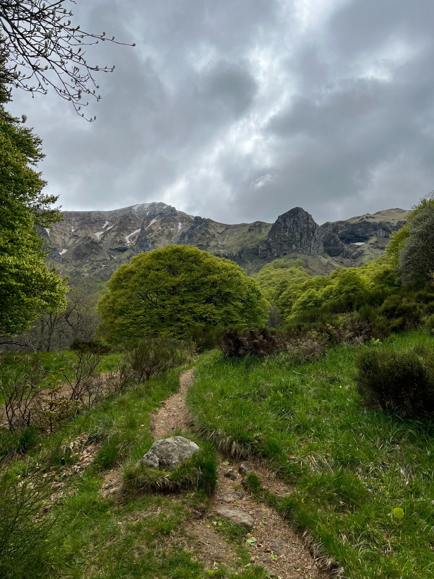 Puy Ferrand dans la vallée de Chaudefour