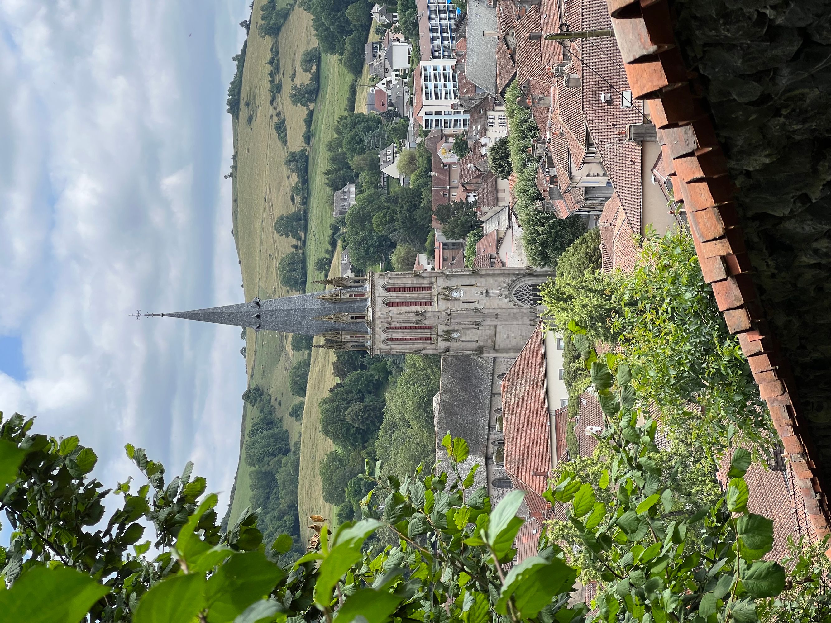 Vue sur la ville d'Aurillac
