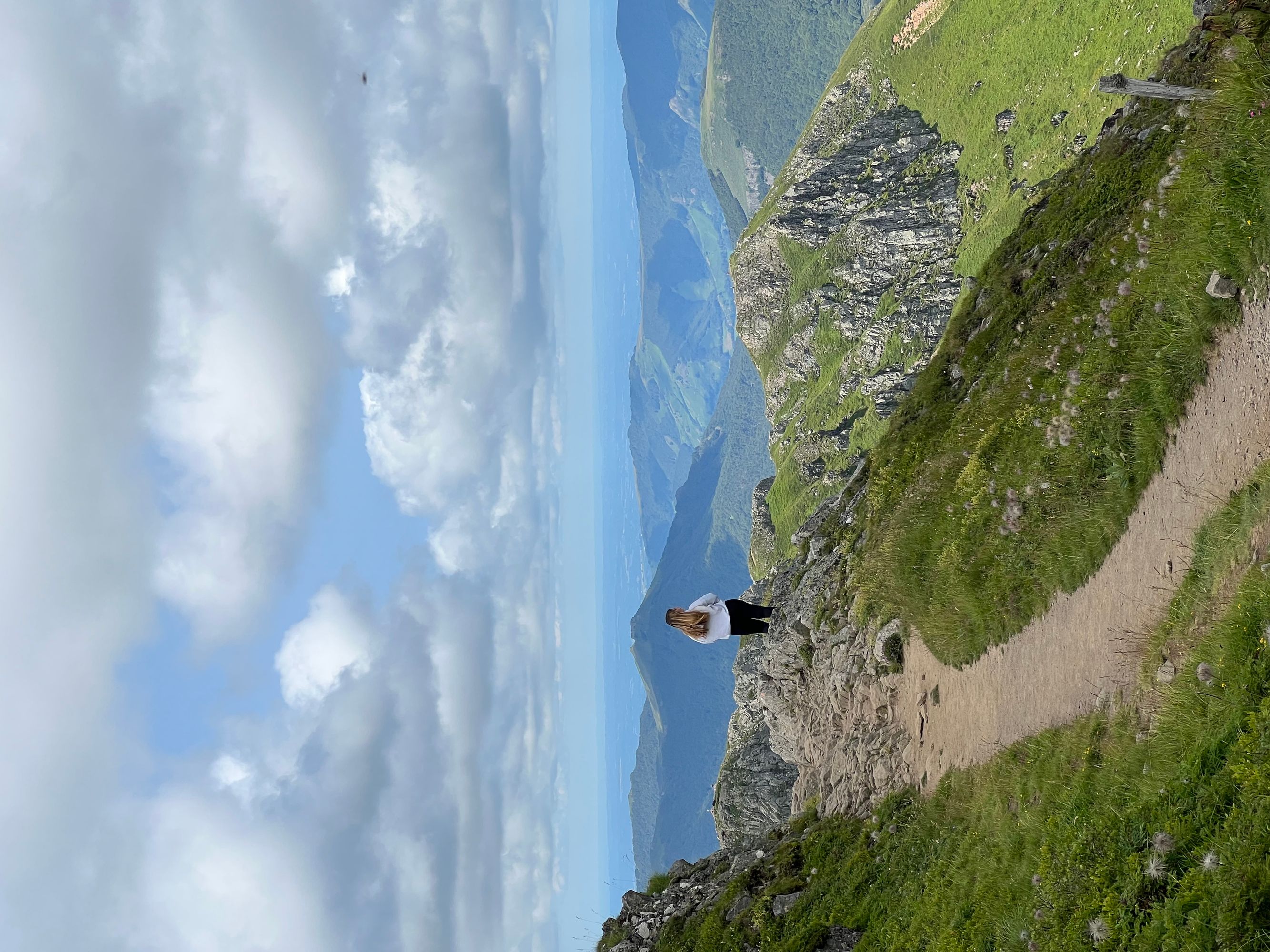 Vue depuis le Plomb du Cantal en Auvergne