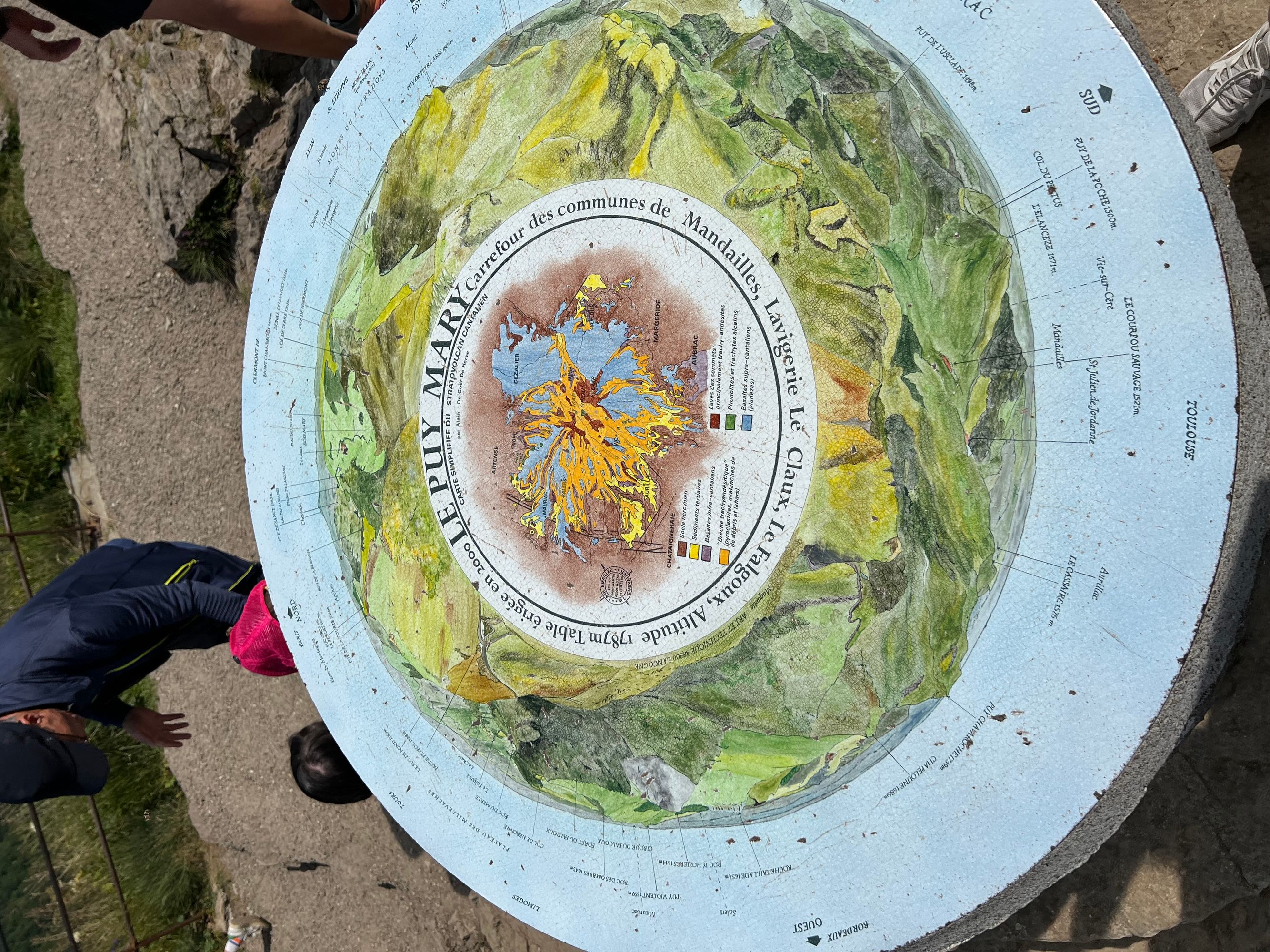 Table d'orientation du Puy Mary