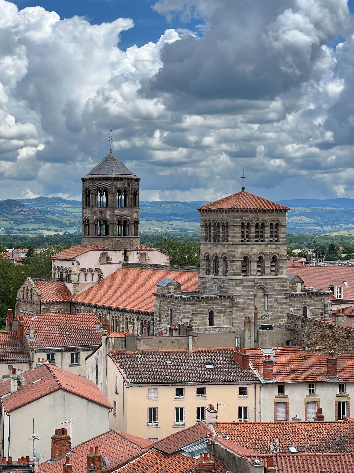 La ville d'Issoire