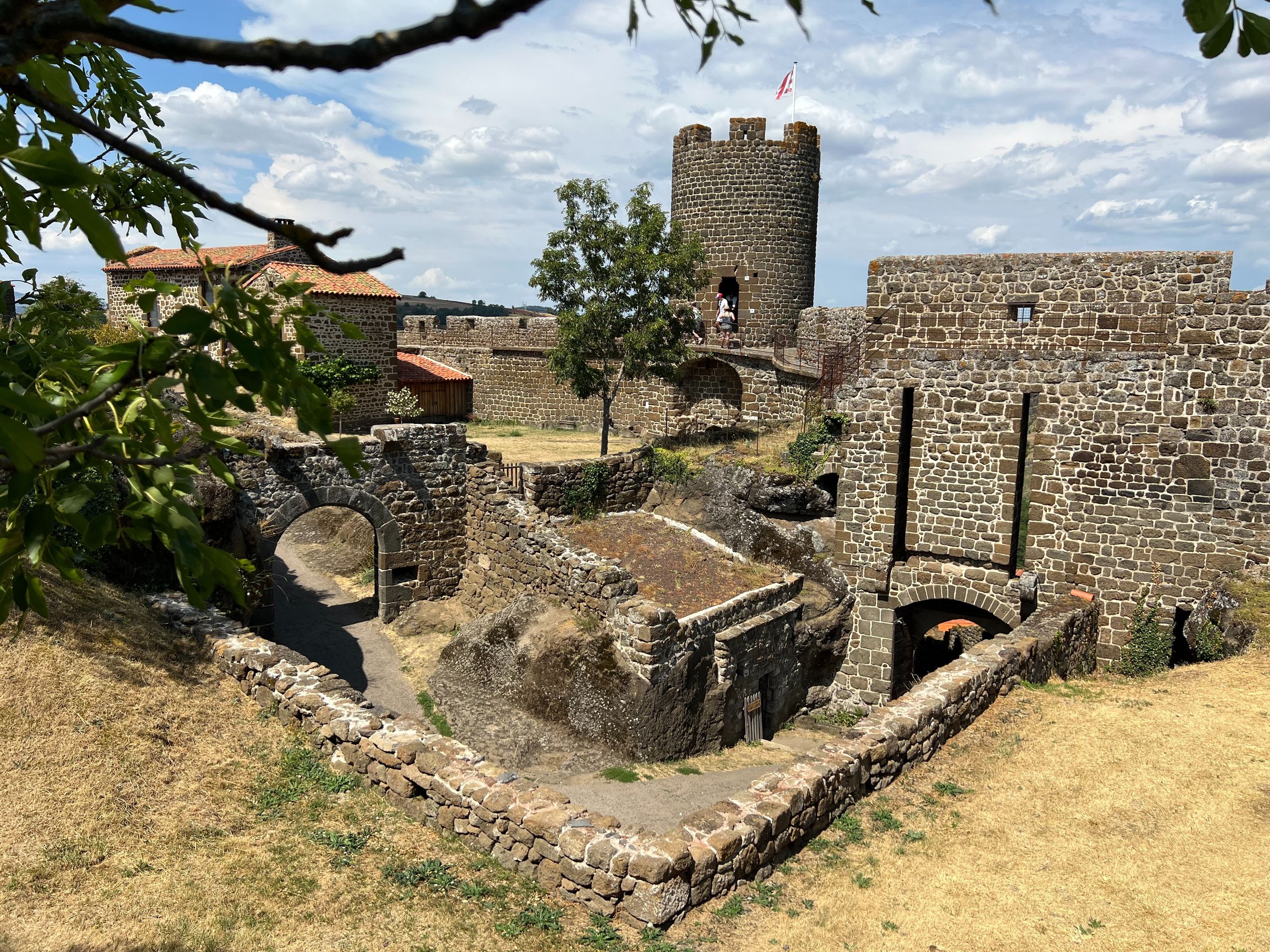 Forteresse de Polignac en Haute-Loire
