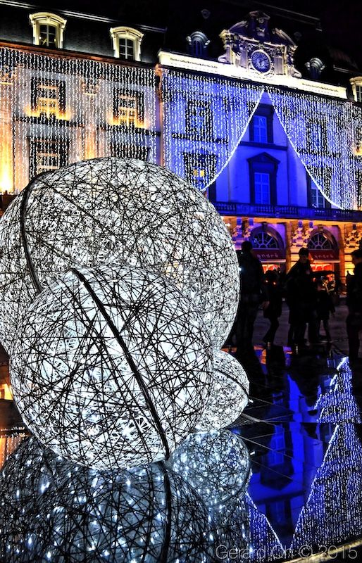 Illuminations de Noël sur la place de Jaude - Décembre 2015