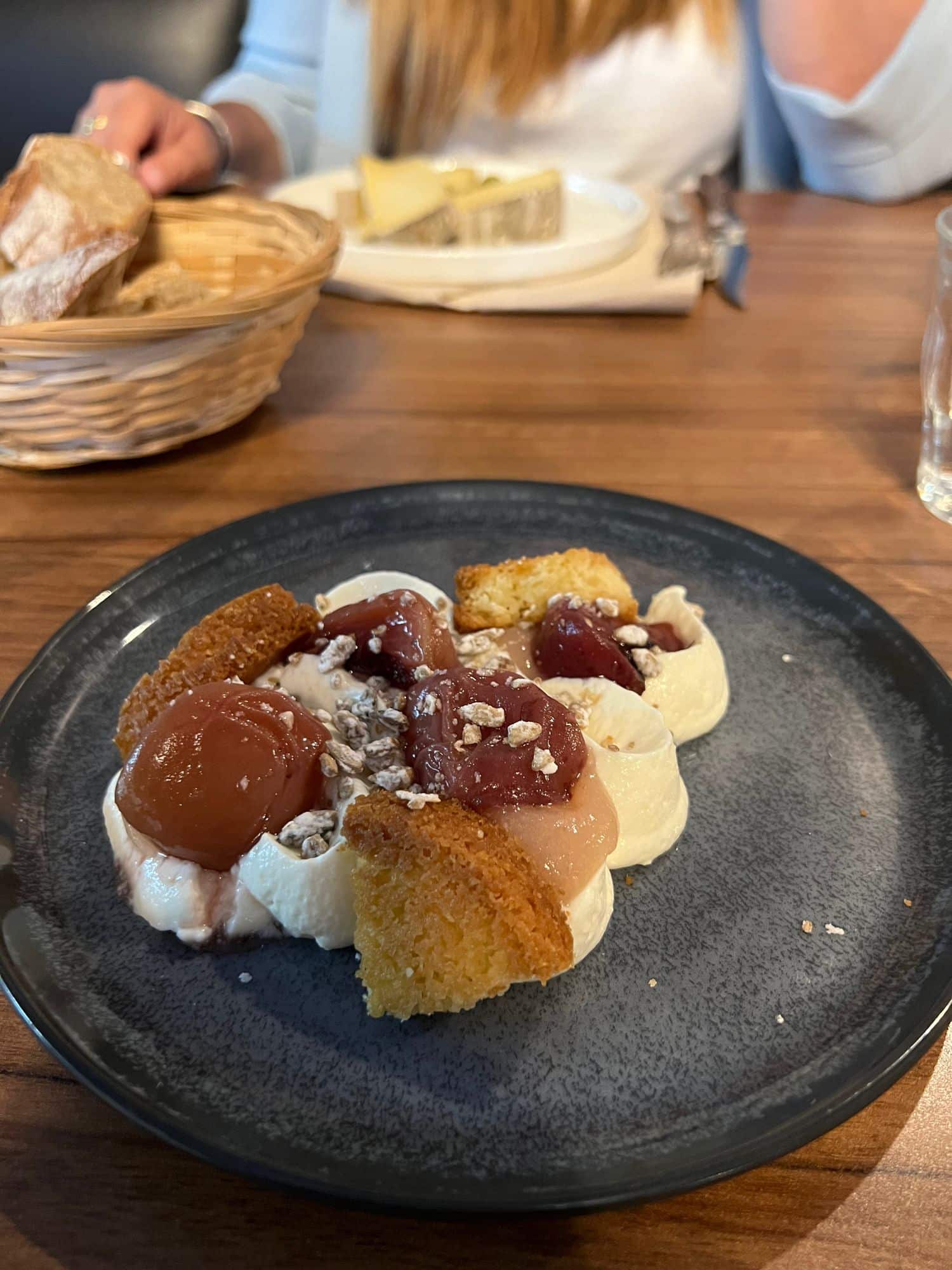 Photo des dessers du restaurant BHV à Riom