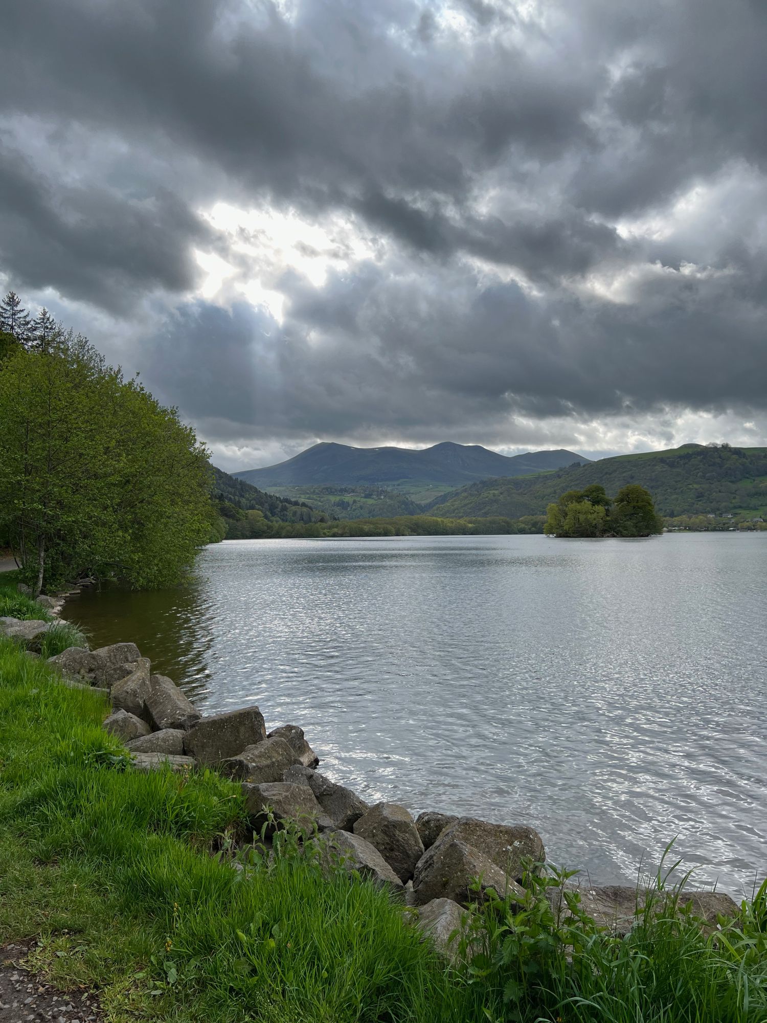 Lac Chambon en Auvergne