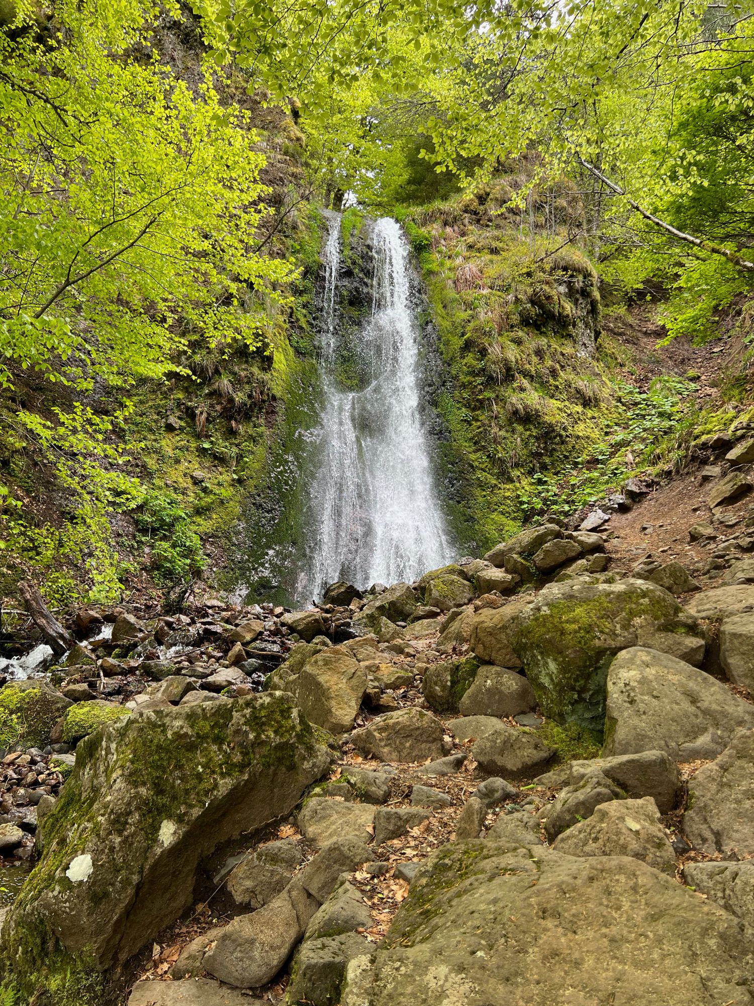Cascade de la Pérouse dans la vallée de Chaudefour