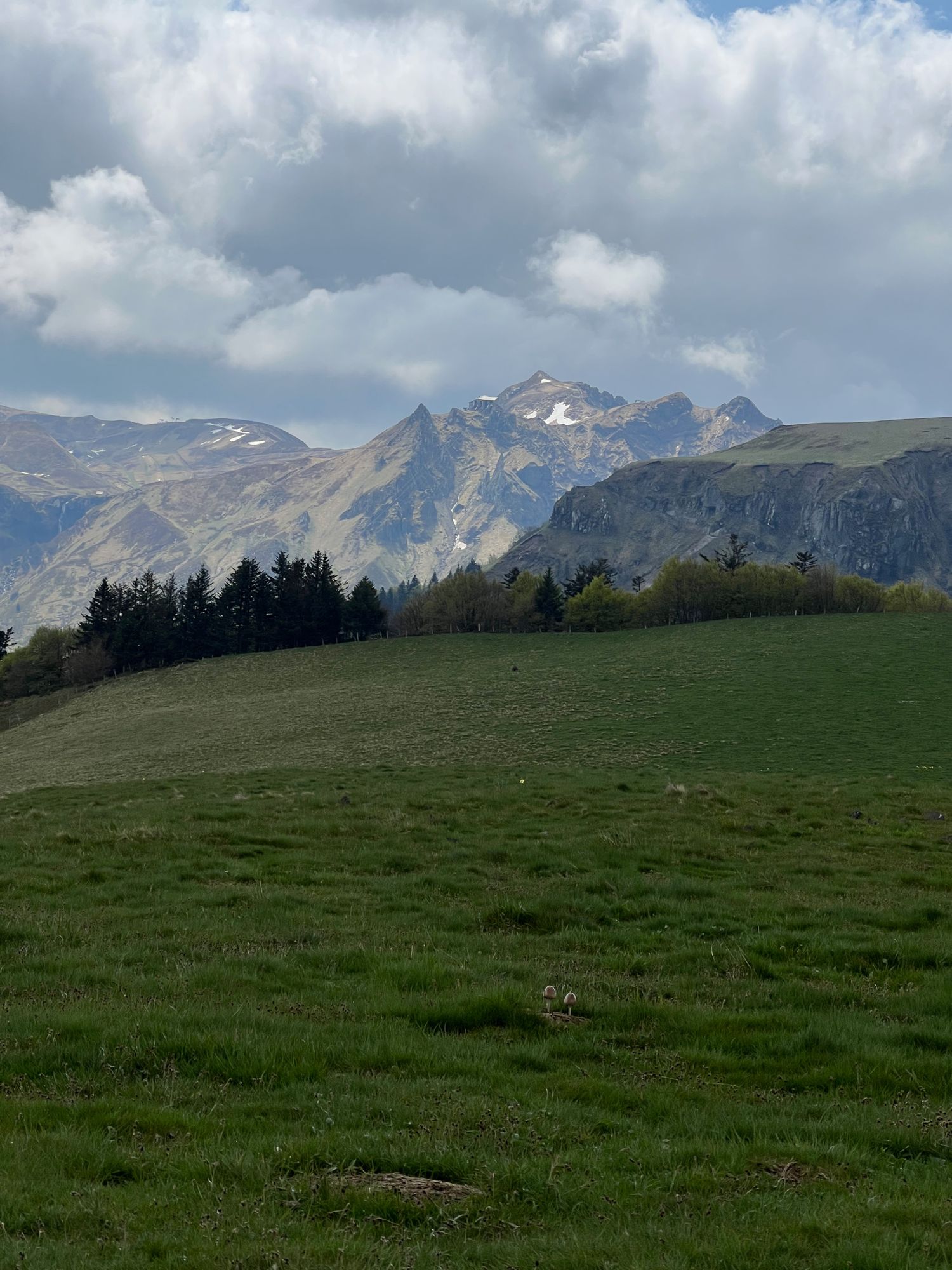 Vue sur le Sancy depuis le Pic du Capucin