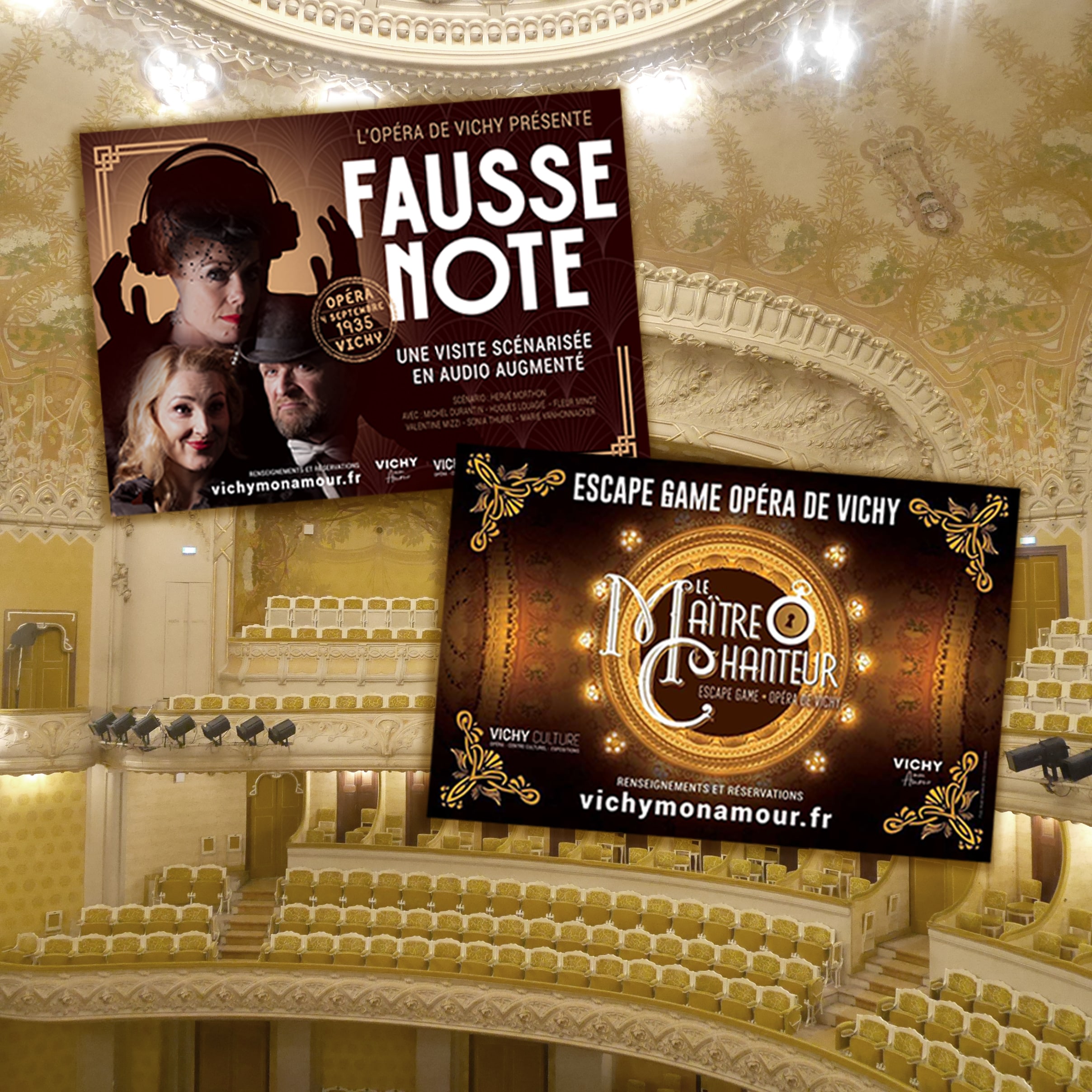 L’Opéra de Vichy comme terrain de jeu