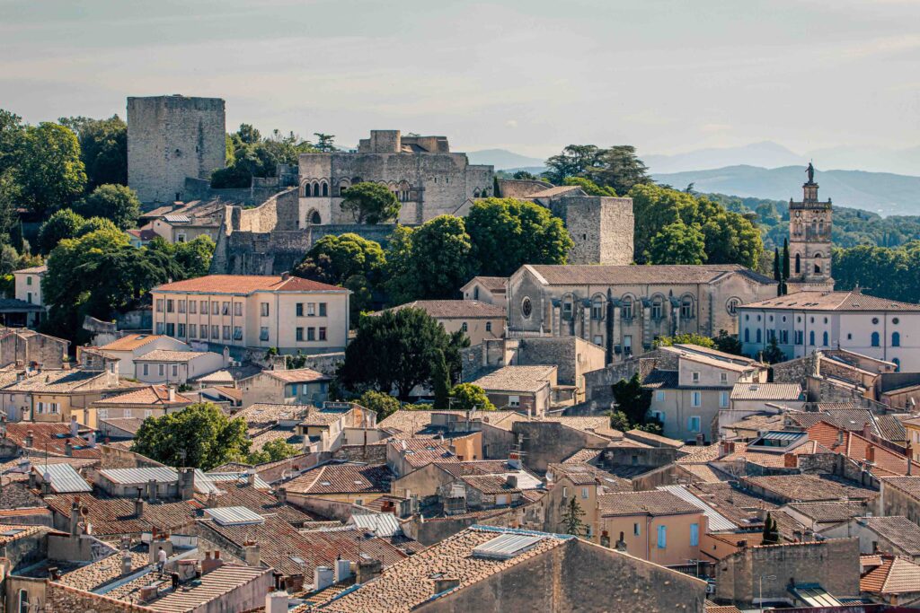 Panorama sur la ville de Montélimar dans la Drôme