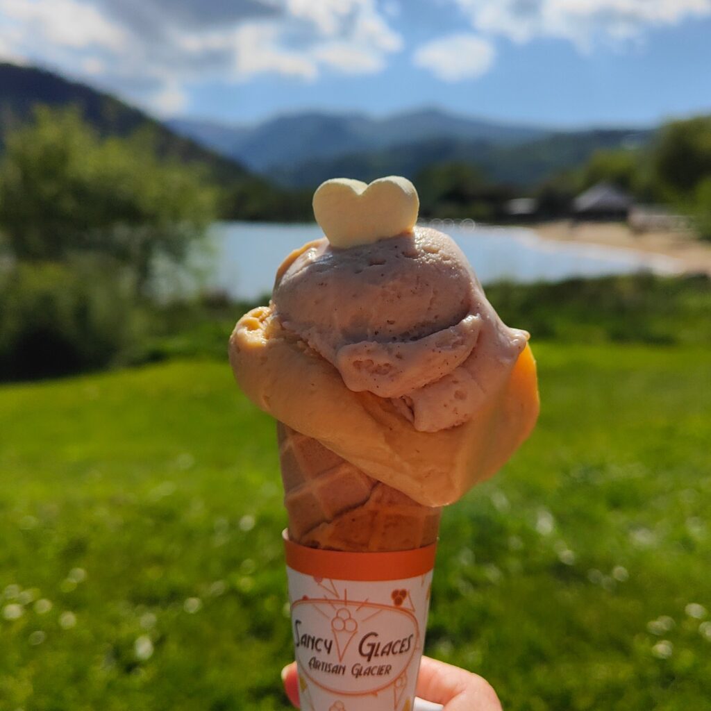 Sancy Glace - Lac Chambon