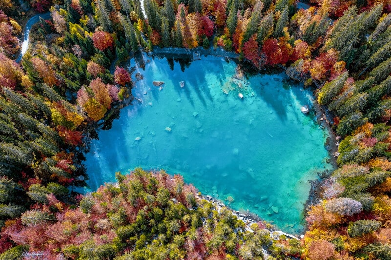 Un lac en Haute-Savoie