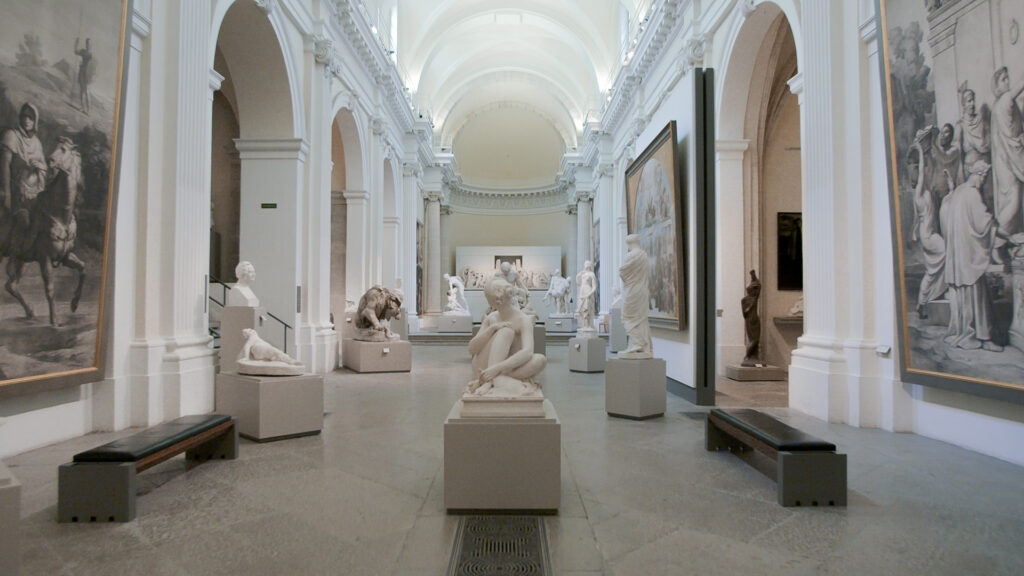 Salle des sculpture du musée des Beaux Arts de Lyon