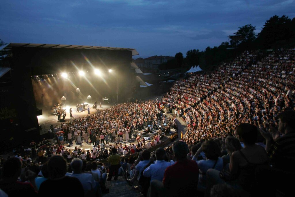 Festival Les Nuits de Fourvière dans le théâtre gallo-romain de Lyon