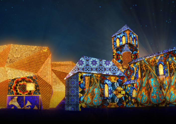 Projections à l'église Notre-Dame et au MUPOP, à Montluçon