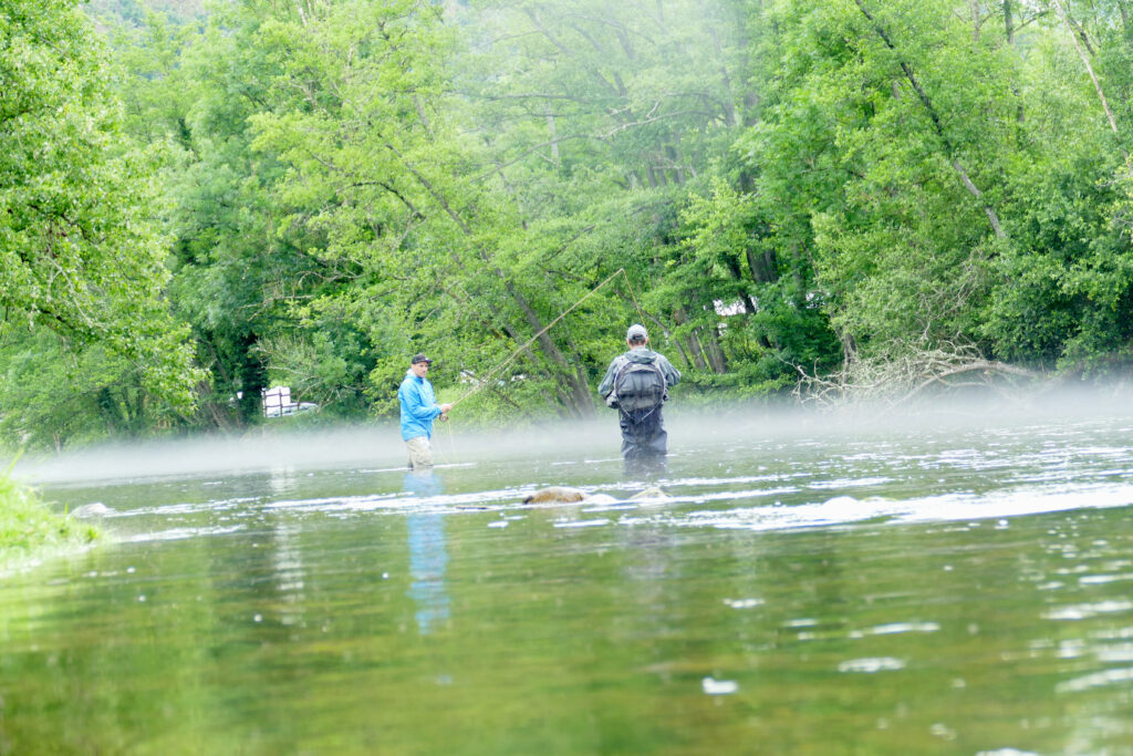 Initiation pêche dans la Sioule