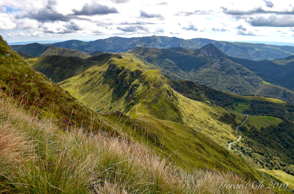 Monts du Cantal depuis le puy Mary