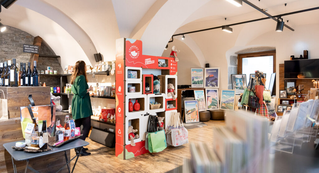 Intérieur de la Ruche Boutik à Chambéry