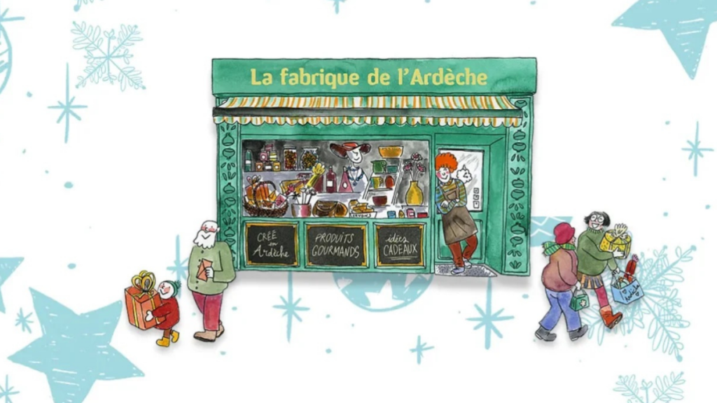 L'Ardèche sous le sapin