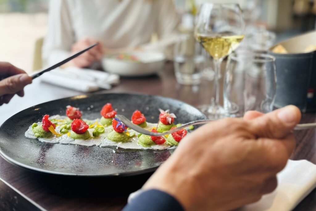 Repas au Restaurant Biõz