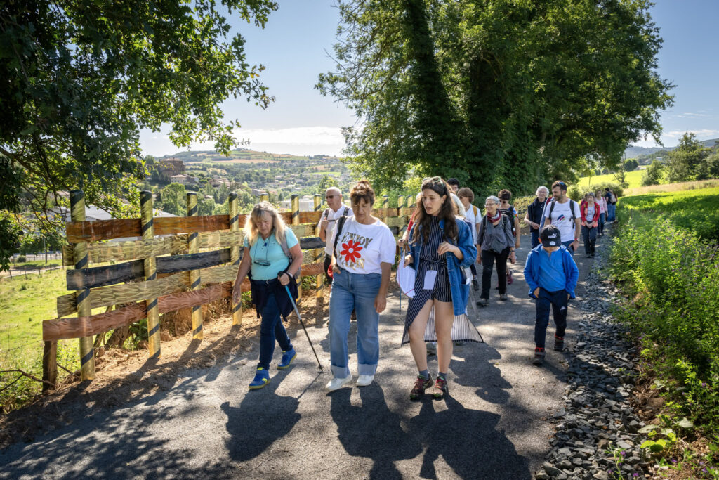 Visite en groupe des parcours du Murmure du temps