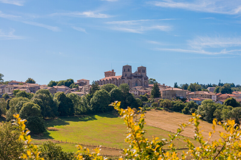 Paysage panoramique du Parc National Régional Livradois-Forez